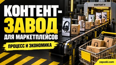 Контент-завод для маркетплейсов: запуск, процесс и экономика