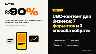 UGC-контент для бизнеса: что это и как использовать