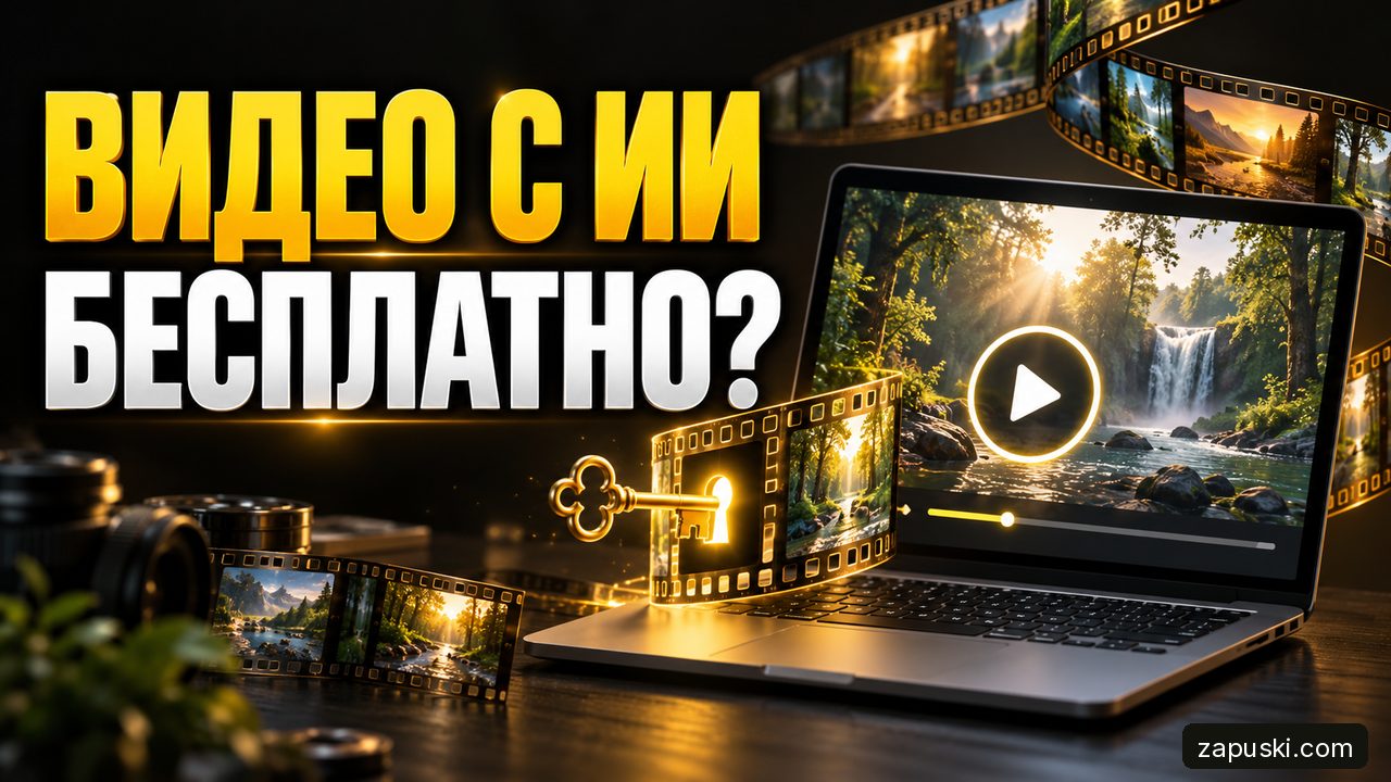 Видео с ИИ бесплатно: пробный доступ и ограничения генераторов