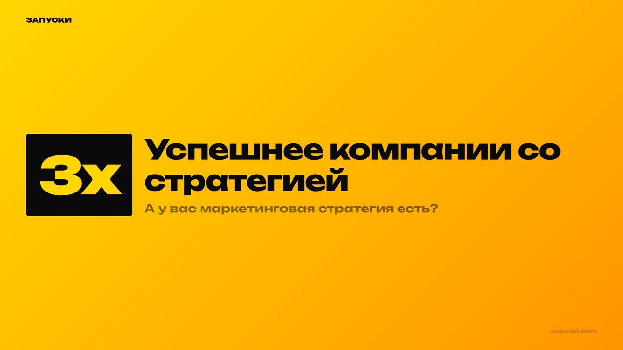 Маркетинговая стратегия: как разработать с нуля