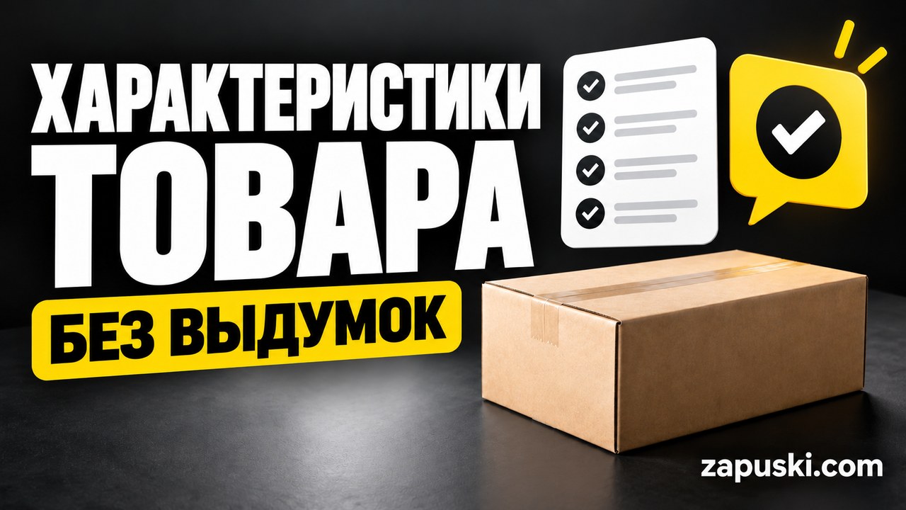 Характеристики товара без выдумок