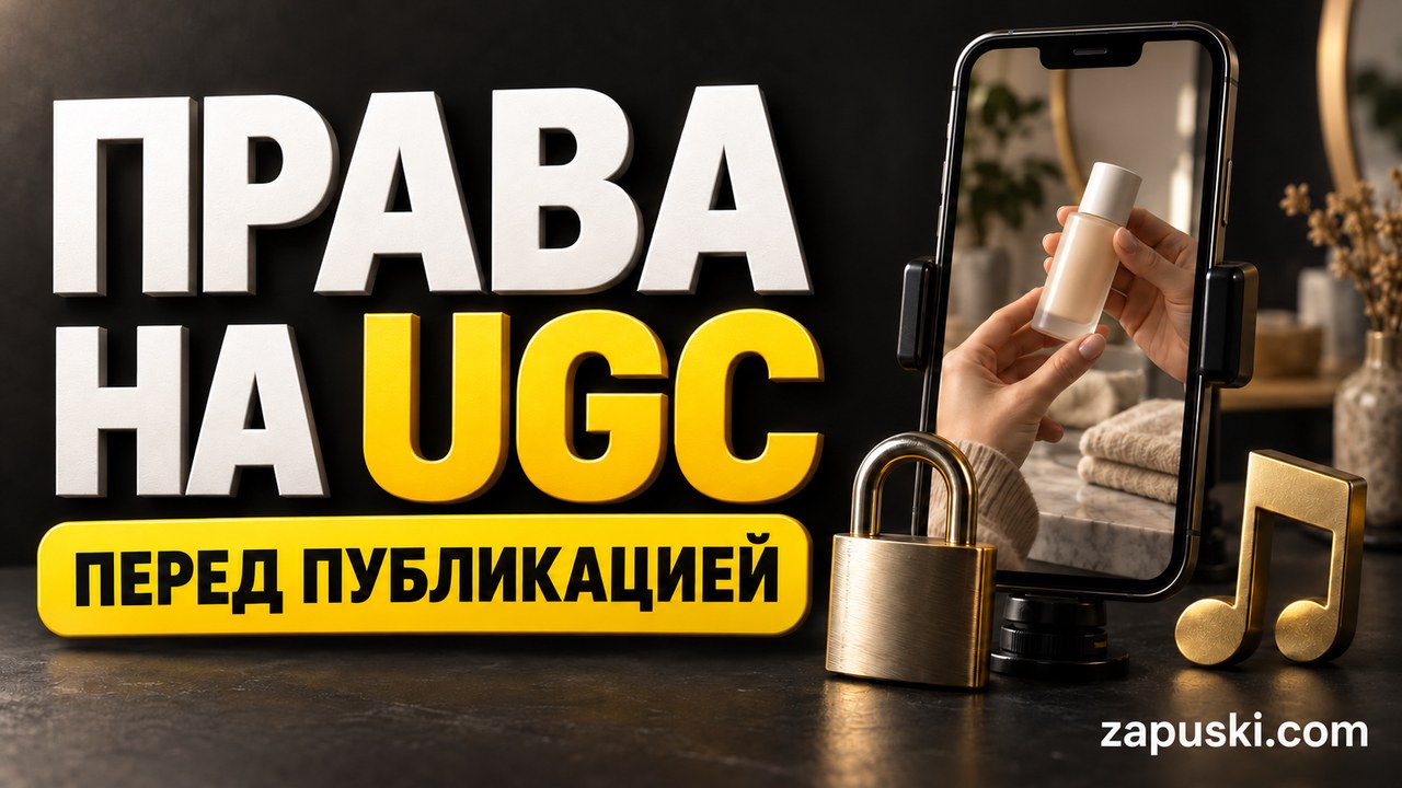 Права на UGC: реклама, музыка и повторное использование