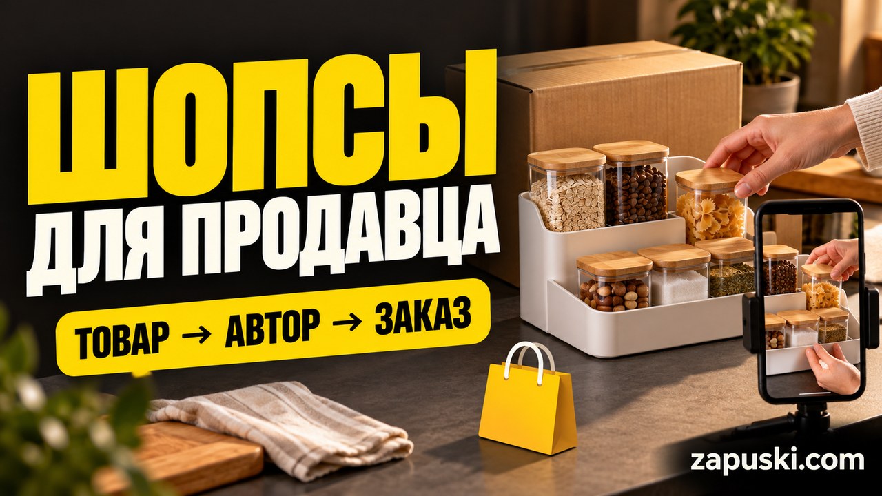 Шопсы для продавца: товар, автор, заказ — редакционная иллюстрация