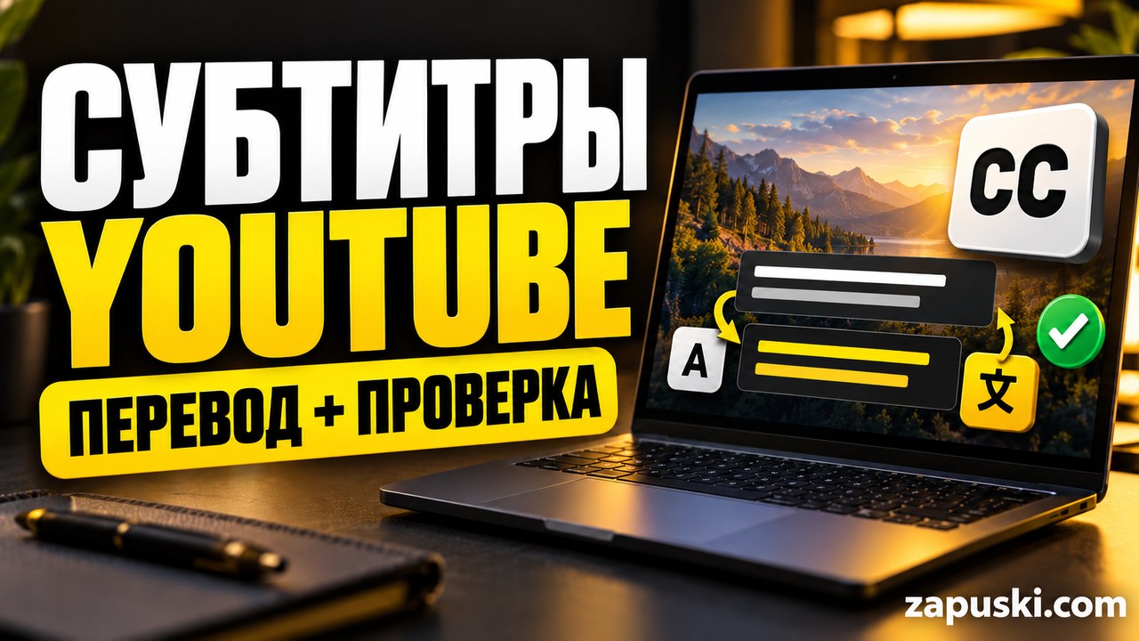 Субтитры YouTube — перевод и проверка